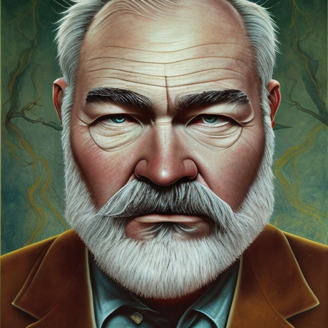 Ernest Hemingway image