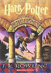book cover for Harry Potter and the Philosopher’s Stone