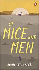 book cover for Of Mice And Men