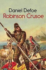book cover for Robinson Crusoe