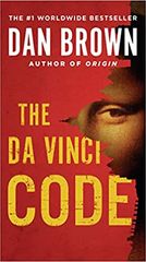 book cover for The Da Vinci Code