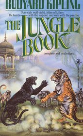 book cover for The Jungle Book